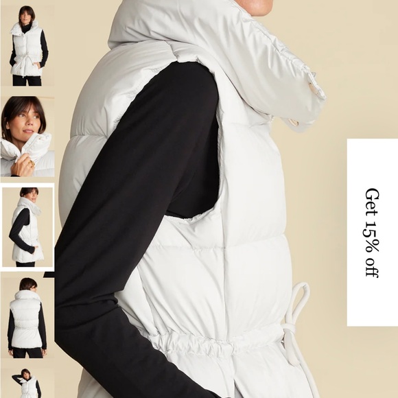 NWT - Save the Duck - REN Puffer Vest in Fog Grey. Great Christmas Gift! - Picture 4 of 12